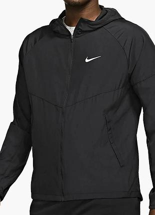 Куртка чоловіча nike repel miler black dd4746-010 s
