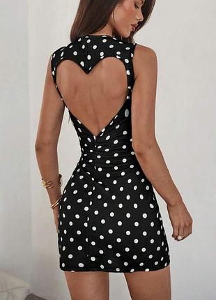 Сукня в горох shein 2