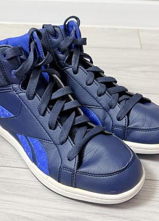 Шкіряні високі кросівки reebok royal prime mid (хайтопи), оригінал