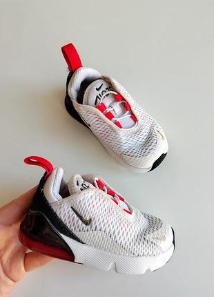 Детские кроссовки кроссовки nike air max 270 toddler 22 размер