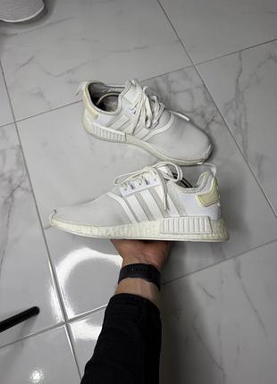 Кросівки adidas nmd_r1 boost white 3