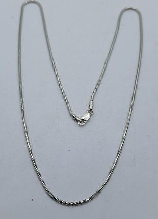 Цепочка серебро италия 4