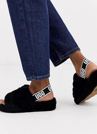 Тапочки w fluff yeah slide black