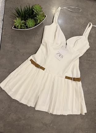 Сукня плісе zara плаття платье сарафан