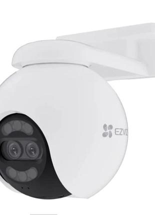 Ezviz h80x dual 4k – вулична wi-fi камера (4k, dual lens, ai-детектор, 360°, ip65)
