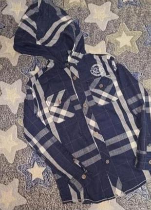 Tiffosi denim крута сорочка  4-5 р