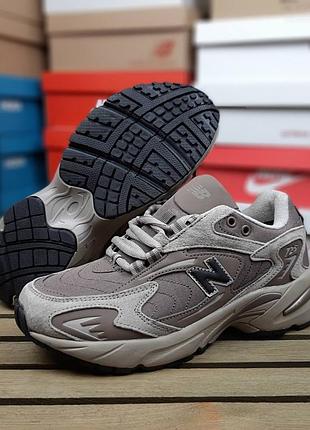 Зимние женские кроссовки new balance 725 ml beige khaki winter termo 58 беланс бежевого из хаки цветов термо