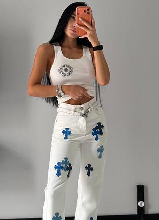 Джинси chrome hearts 🖤 4