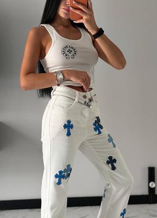 Джинси chrome hearts 🖤 8