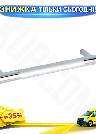 Ku ручка мебельная fzb universal fit 128мм хромированная трубка для шкафов и комодов металлическая руч uni2l_k
