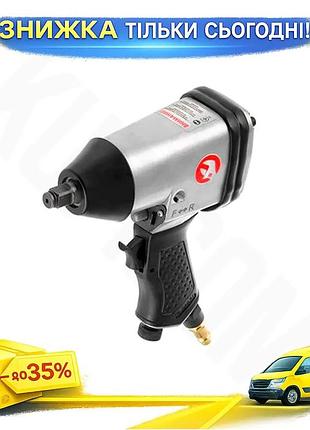 Ku гайковерт пневматический intertool universal fit 1/2" с набором головок для профессионалов шиномонт uni2l_k