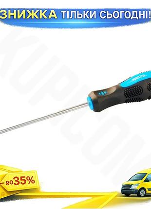 Ku викрутка хрестова mastertool universal fit ph1 125 мм викрутка для монтажу та демонтажу різьбових з uni2l_k