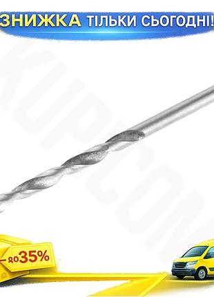 Ku свердло по металу universal fit intertool 3,7 мм 10 шт hss для свердління сталі та алюмінію спіраль uni2l_k