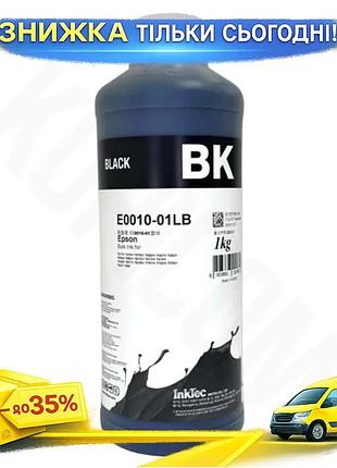 Ku чорнило inktec для universal fit epson чорне водорозчинне 1 л економне чорнила для принтера uni2l_k