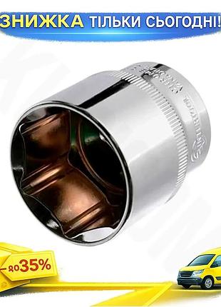 Ku головка шестигранна intertool universal fit 32 мм 1/2 дюйми головка для монтажу та демонтажу різьбо uni2l_k