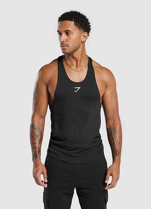 Нова чорна спортивна майка джимшарк gymshark react, l, оригінал