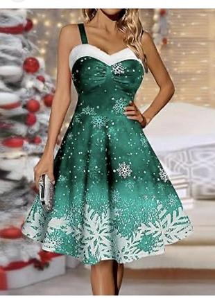 🎄 новорічна зелена сукня ✨ 4