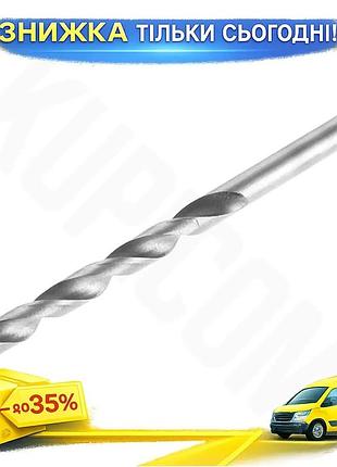 Ku свердло по металу universal fit intertool 5,7 мм 10 шт hss для свердління сталі та алюмінію спіраль uni2l_k