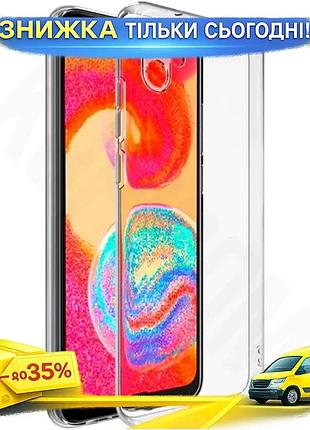 Ku бампер для samsung universal fit galaxy a05 силиконовый прозрачный чехол для защиты от ударов и цар uni2l_k