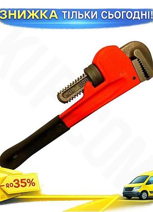 Ku ключ трубный toolex universal fit 300мм stillson pro для сантехнических работ разводной ключ для тр uni2l_k