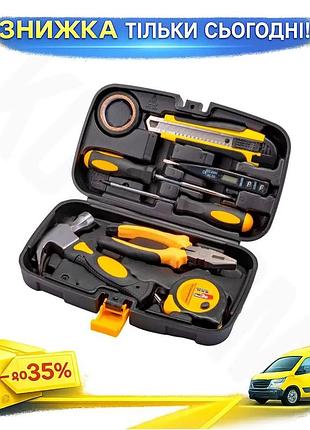 Ku набор инструментов mastertool universal fit 8 ед для ремонта и строительства с плоскогубцами и отве uni2l_k