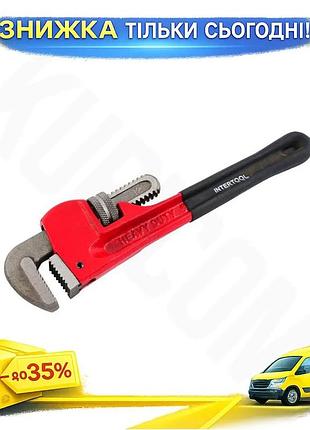 Ku ключ трубный intertool universal fit stillson 250мм для сантехнических работ захват до 50мм регулир uni2l_k