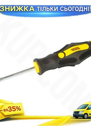 Ku викрутка ударна mastertool universal fit sl5 75мм hex для збирання меблів викрутка для ремонту uni2l_k