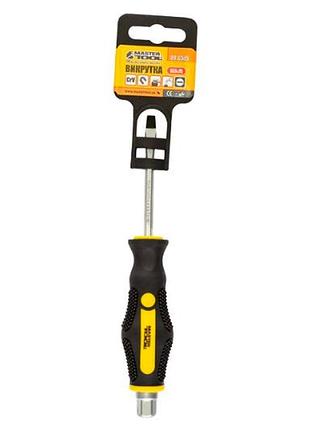 Ku отвертка ударная mastertool universal fit sl5 75мм hex для сборки мебели викрутка для ремонта uni2l_k 8