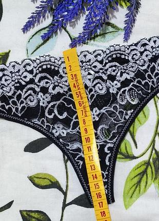 Мереживні трусики стрінги👙 8