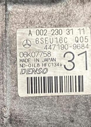 Компрессор кондиционера mercedes e 300 w212 компресори кондиціонування a0022303111 5