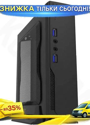 Ku корпус gamemax mini universal fit itx чорний 90 вт для пк міні комп'ютер ігровий корпус з usb 3.0 uni2l_k