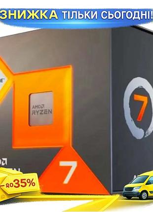 Ku процесор amd ryzen universal fit 7 7800x3d 8 ядер 4.2-5.0 ггц для настільного пк ігор обробки даних uni2l_k