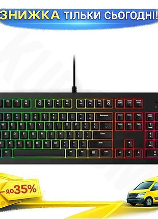 Ku клавіатура lenovo legion universal fit rgb мембранна для комп'ютера ігрова з підсвічуванням 104 кла uni2l_k