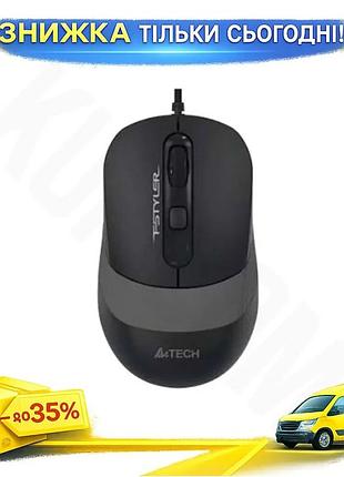 Ku мышь a4tech fstyler universal fit 1600dpi black grey оптическая проводная usb для компьютера симмет uni2l_k
