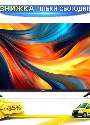 Ku телевизор 32 дюйма universal fit xiaomi smart tv led 1366x768 60 гц для дома с google tv и wi-fi uni2l_k