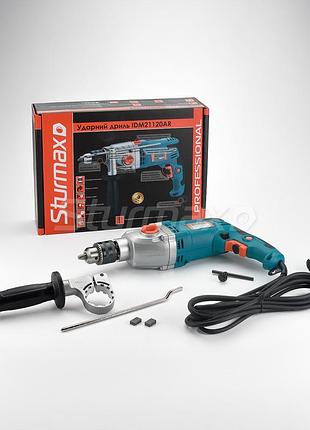 Дрель ударная sturmax idm21120ar 7