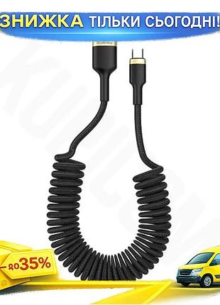 Ku кабель usb 2.0 universal fit am microusb 1.5 м colorway чорний зарядний кабель для смартфона та пла uni2l_k