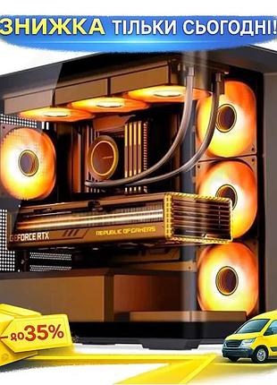 Ku корпус jonsbo d300 universal fit black mini tower для micro atx mini itx с закаленным стеклом охлаж uni2l_k