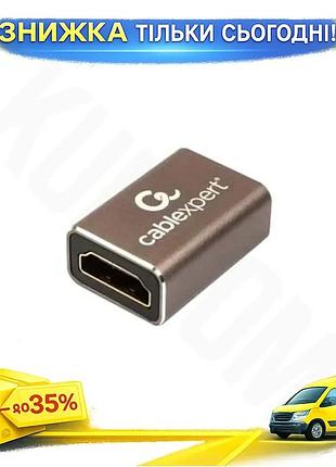 Ku переходник hdmi ff universal fit cablexpert черный 8k для подключения телевизора монитора трансляци uni2l_k