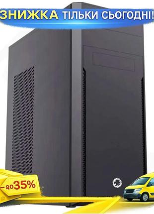 Ku корпус gamemax midi universal fit tower чорний для пк atx micro atx mini itx комп'ютерний корпус з uni2l_k