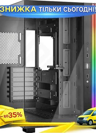 Ku корпус be quiet! universal fit light base 600 dx black midi tower для пк с подсветкой argb и закале uni2l_k