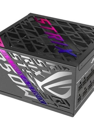 Ku блок питания 850 universal fit вт asus rog strix platinum модульный 80 plus platinum для пк с защит uni2l_k 3