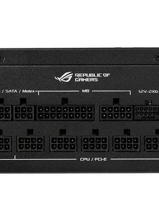 Ku блок питания 850 universal fit вт asus rog strix platinum модульный 80 plus platinum для пк с защит uni2l_k 9