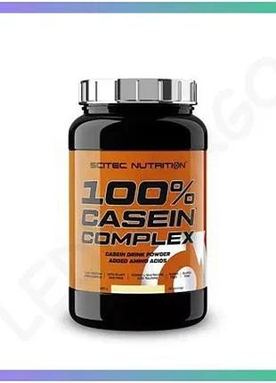 Протеин scitec nutrition 100% casein complex 920 грамм бельгийский шоколад для набора мышечной массы sku_fitsh_cn725-3