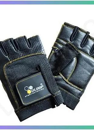 Перчатки для фитнеса olimp hardcore one+ черные xxl рукавички для бодибилдинга и пауэрлифтинга sku_fitsh_cn1037-5