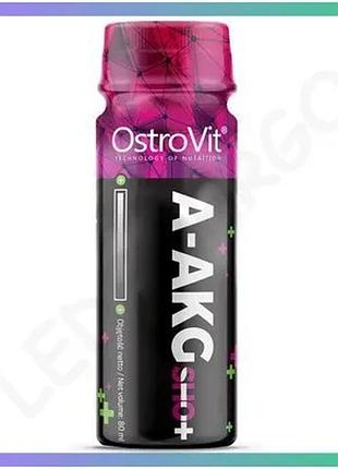 Аминокислота ostrovit a-akg shot 80 мл малина-цитрус для повышения выносливости и энергии sku_fitsh_cn3841-1