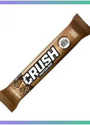 Протеиновый батончик biotech crush bar 64 г шоколадный брауни перекус для активных людей пп десерт sku_fitsh_cn4970-4