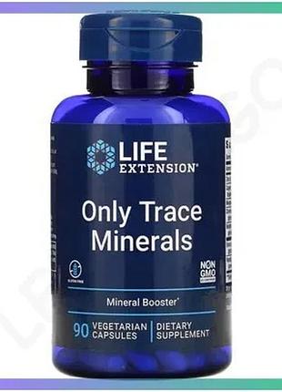 Витамины и минералы life extension only trace minerals 90 вегакапсул для поддержки иммунной функции и sku_fitsh_cn11369