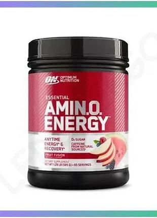 Предтренировочный комплекс optimum nutrition essential amino energy 585 грамм фруктовый пунш для мышеч sku_fitsh_cn907-5