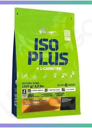 Ізотонік olimp sport nutrition iso plus 1.5 кг апельсин енергетичний напій для дорослих з вітамінами т sku_fitsh_cn0324-1